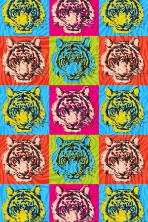 warhol tiger